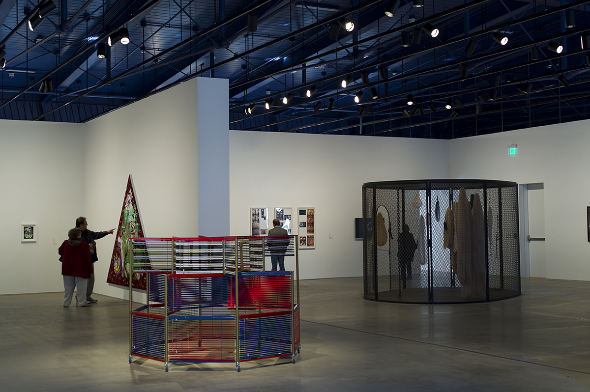 Interior gallery of Museum of Contemporary Art, Cleveland.