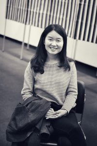 black and white headshot of Yingying Lu