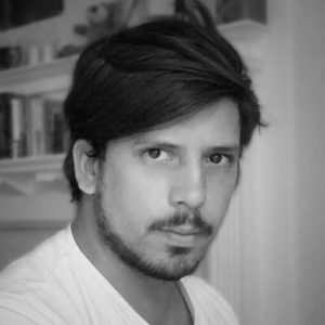 black and white headshot of Juan Pablo Ugarte