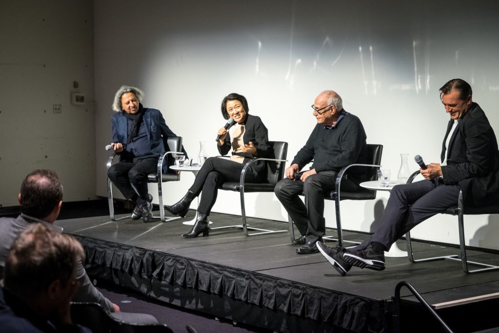 Image from Patrik Schumacher, Elia Zenghelis, Xin Zhang, “Zaha Hadid: A Celebration” event