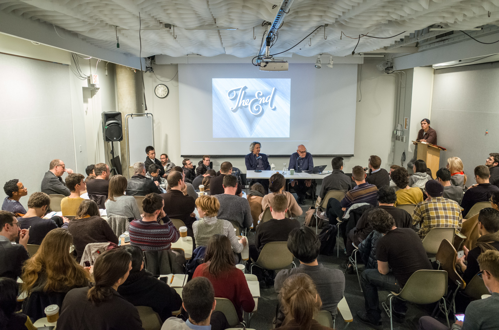 Image from GSD Talks: Elia Zenghelis, “The Image as Story Line and Emblem” event
