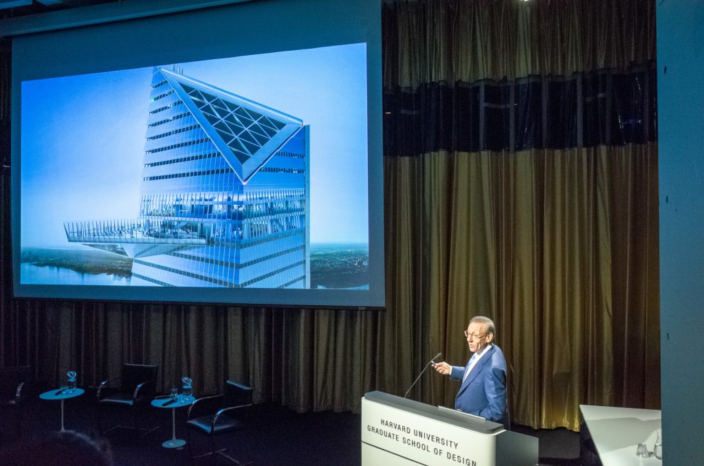 Photo of Stephen Ross, “Hudson Yards” event