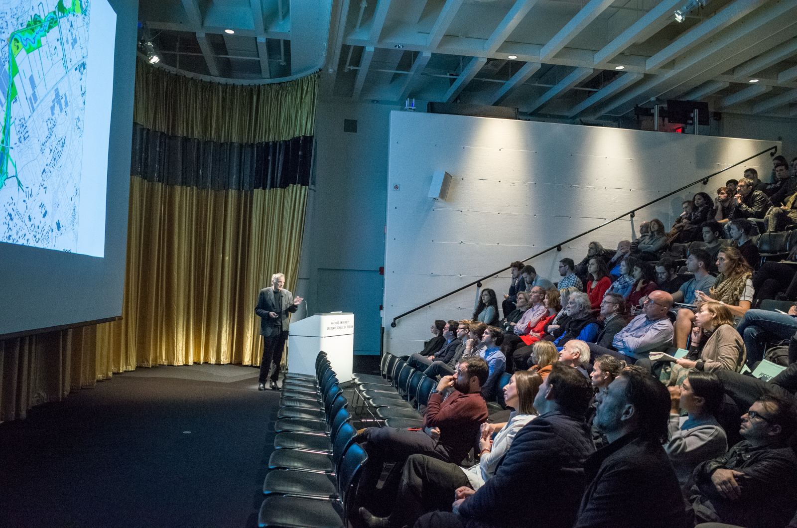 Daniel Urban Kiley Lecture: Georges Descombes, “Designing a River Garden”