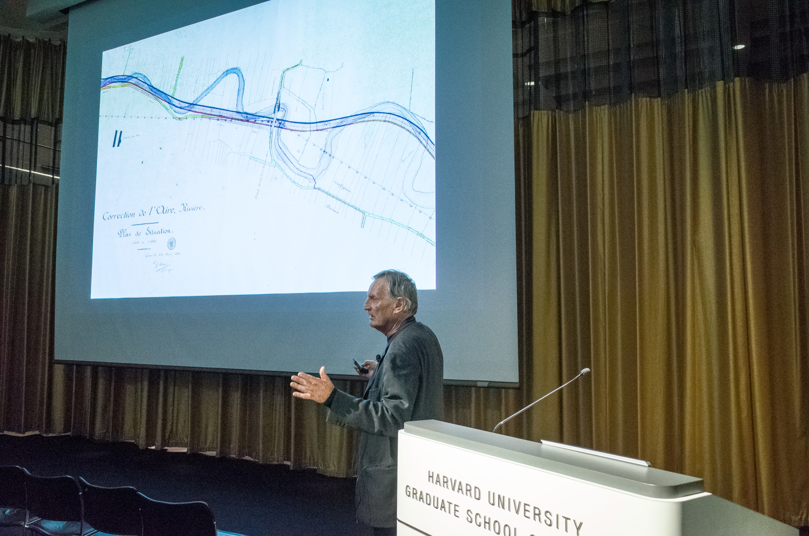 Daniel Urban Kiley Lecture: Georges Descombes, “Designing a River Garden”