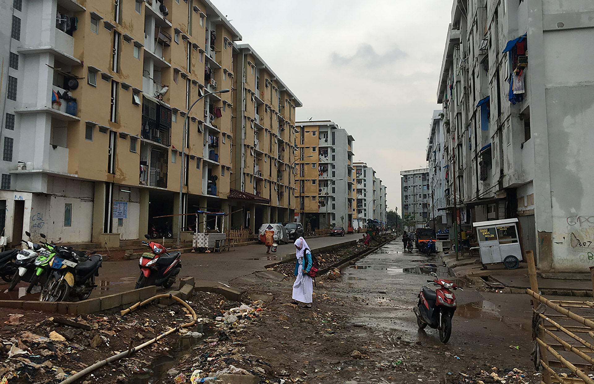 Muara Baru Rusunawa, North Jakarta, Indonesia. Jan, 2016.