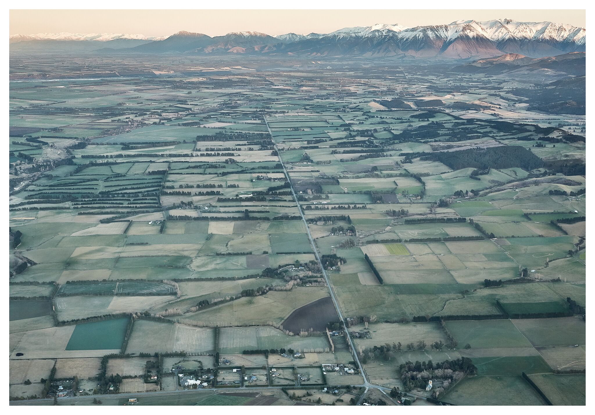 Farmland in New Zealand, courtesy Jose Ahedo