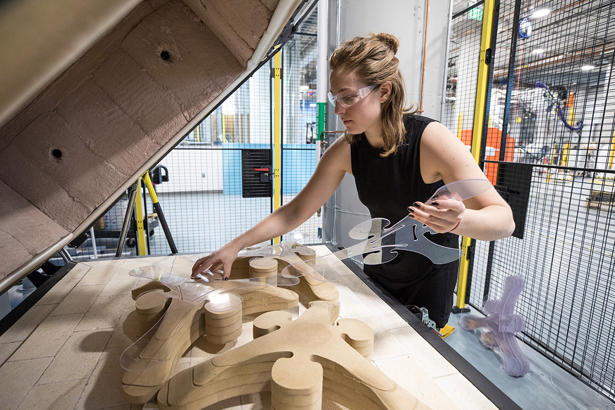 Fabrication workshop fosters collaboration and experimentation in form ...