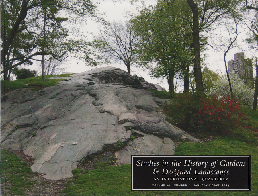 Studies in History of Gardens & Designed Landscapes