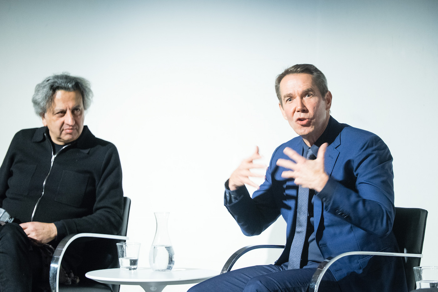 Artist Jeff Koons speaks at the GSD, Tuesday, February 7, 2017.