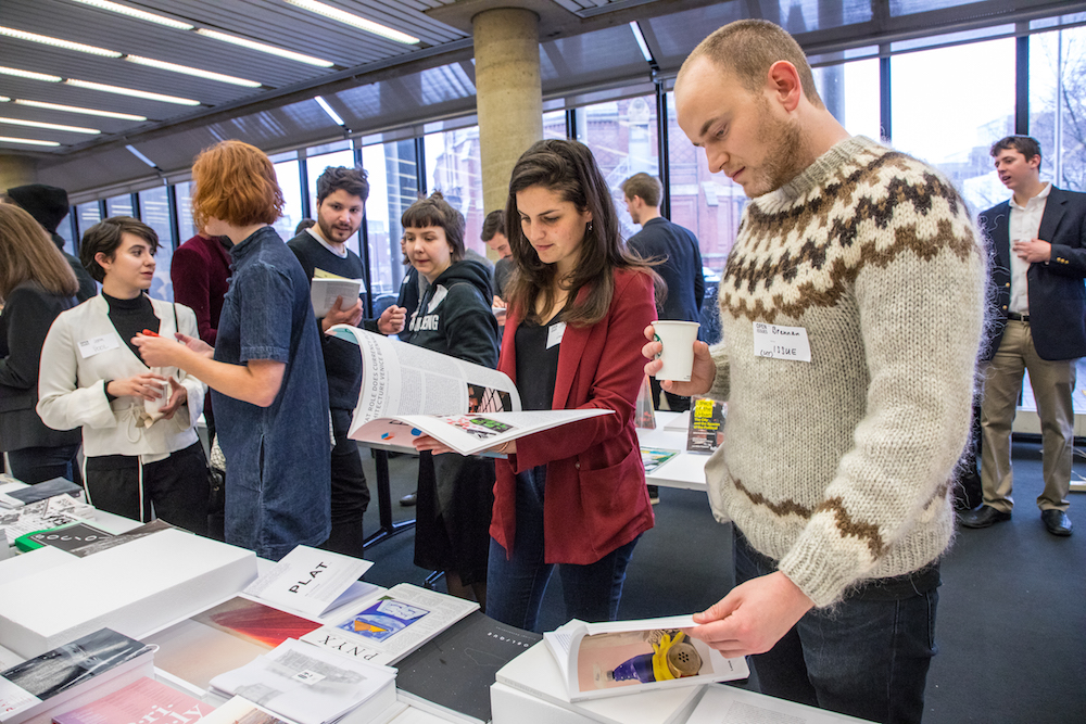 Gathering of students from 20 different schools to talk about student-run publications