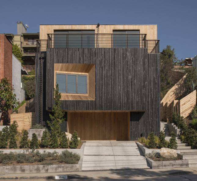 Andrew Holder's the Los Angeles Design Group recently completed work on their Armstrong Residence, a renovation of an existing, single family house in Los Angeles’s Silverlake neighborhood. Image courtesy Nathan Riley.