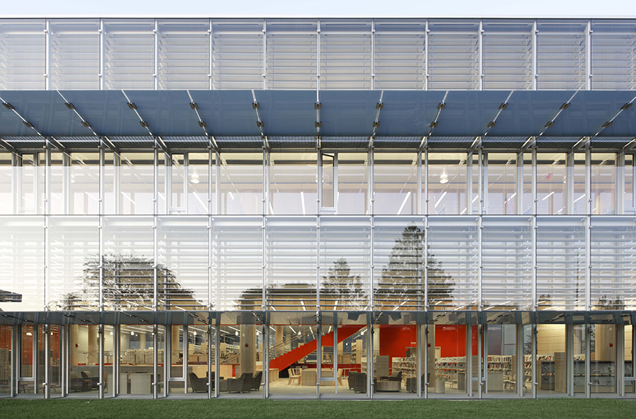 Cambridge Public Library by William Rawn and Sam Lamsky