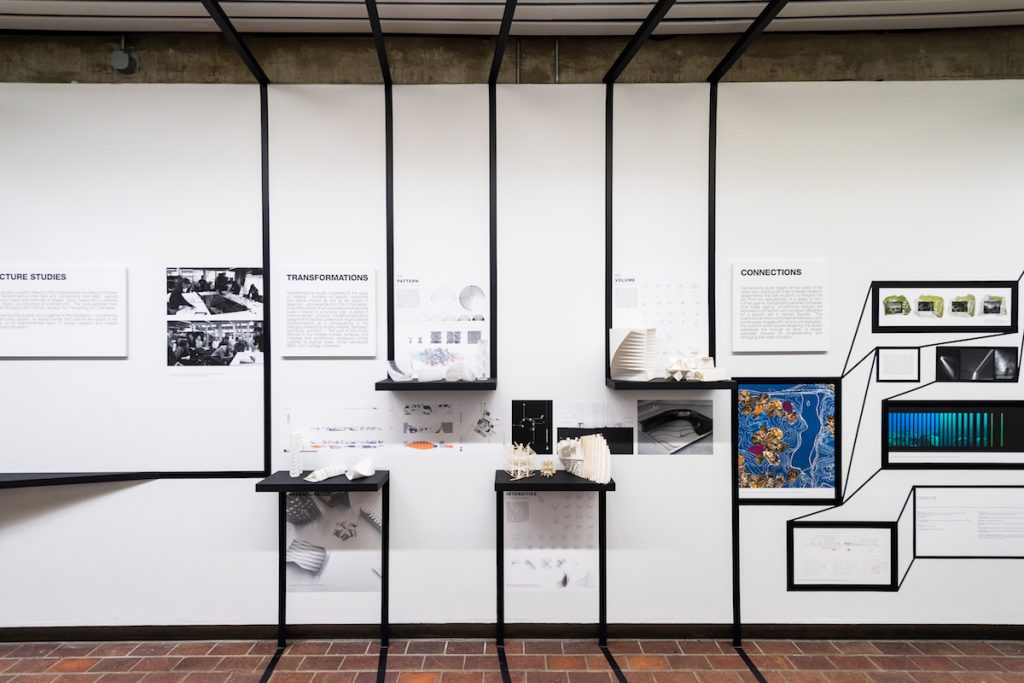 Transformations + Connections: Harvard Undergraduate Architecture Studies studio projects