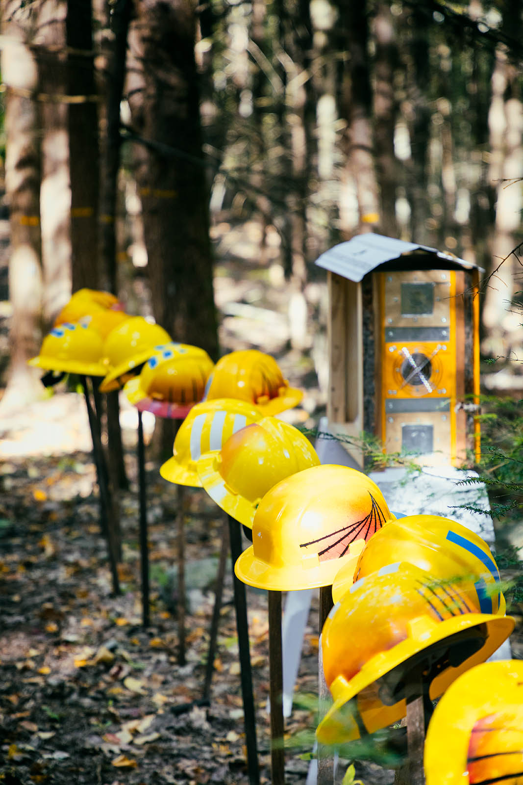 Safety Helmet Station