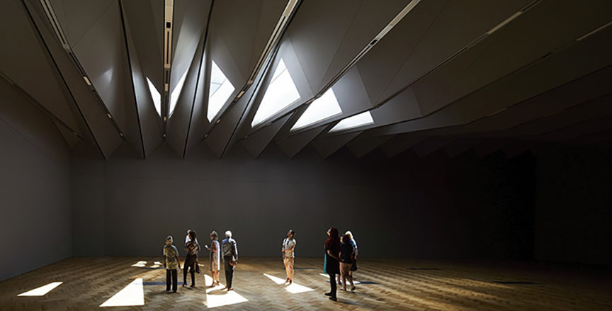 Victoria and Albert Museum's Blavatnik Hall, designed by Amanda Levete.