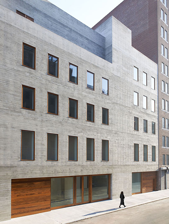 Photo of David Zwirner Gallery, New York, designed by Annabelle Selldorf Architects
