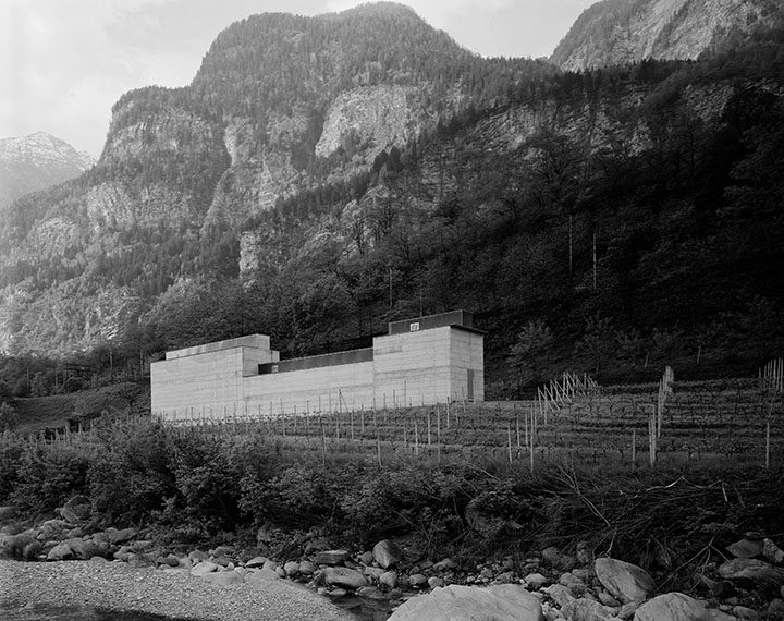 La Congiunta House by Peter Märkli. Designed for a selection of sculptures by Hans Josephsohn. Located in Giornico, Siwtzerland.