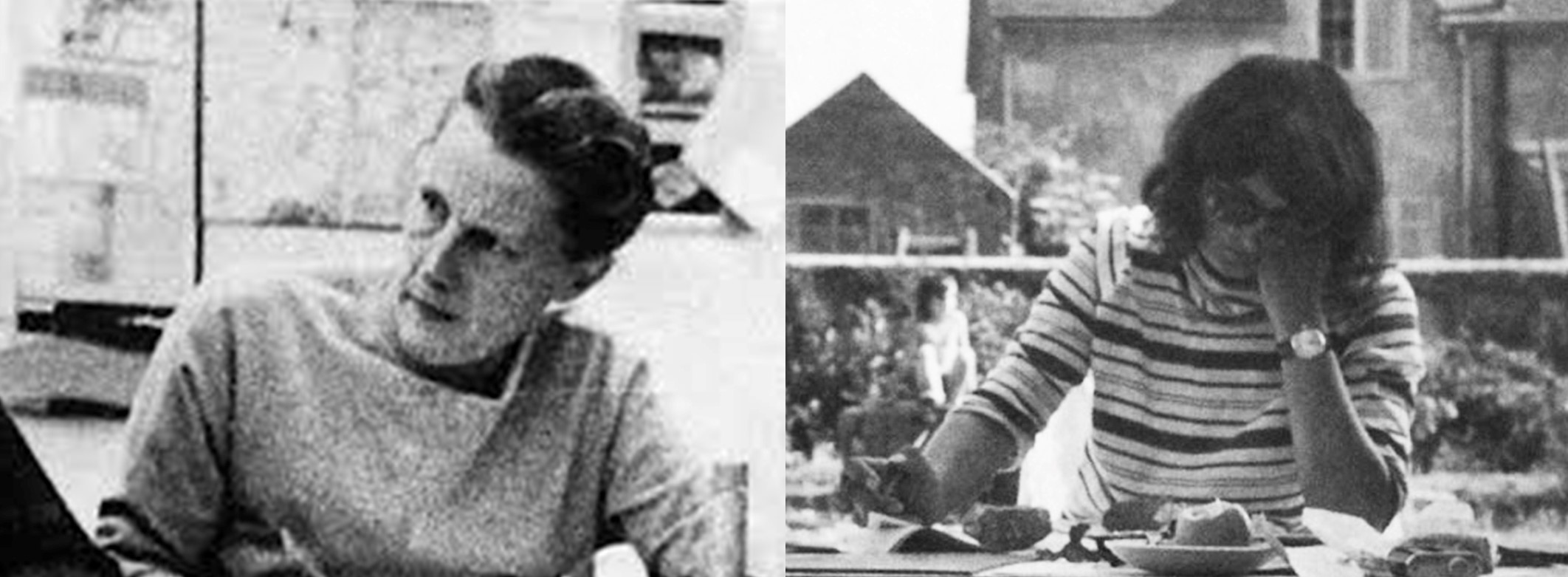 Jaqueline Tyrwhitt (left); Alison Smithson (right).