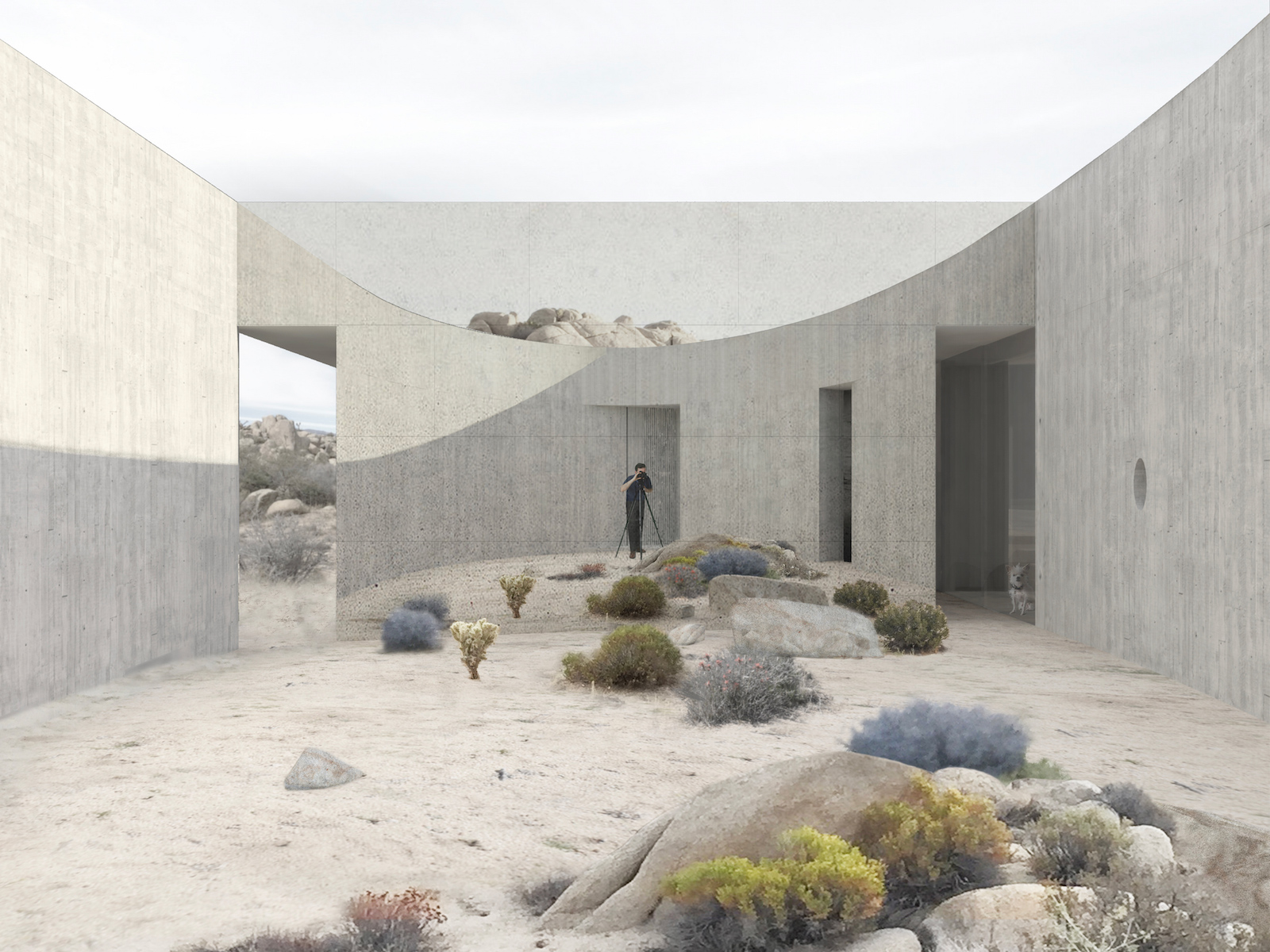 Jon Lott and PARA Project's "Pioneertown House," one of 10 honorees in Architect magazine's 65th Annual Progressive Architecture Awards