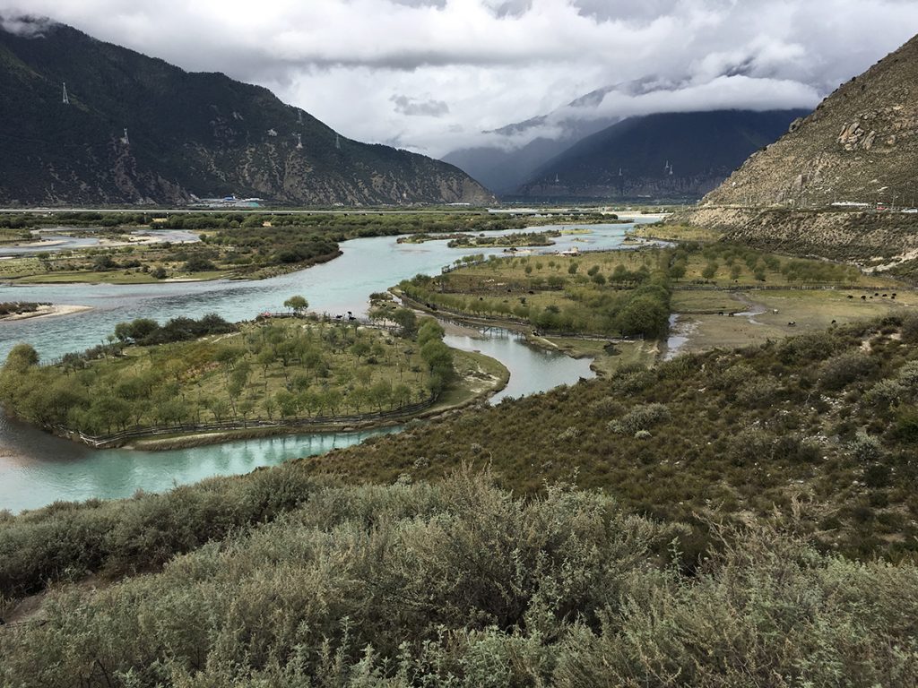 Yarlung Tsangpo river