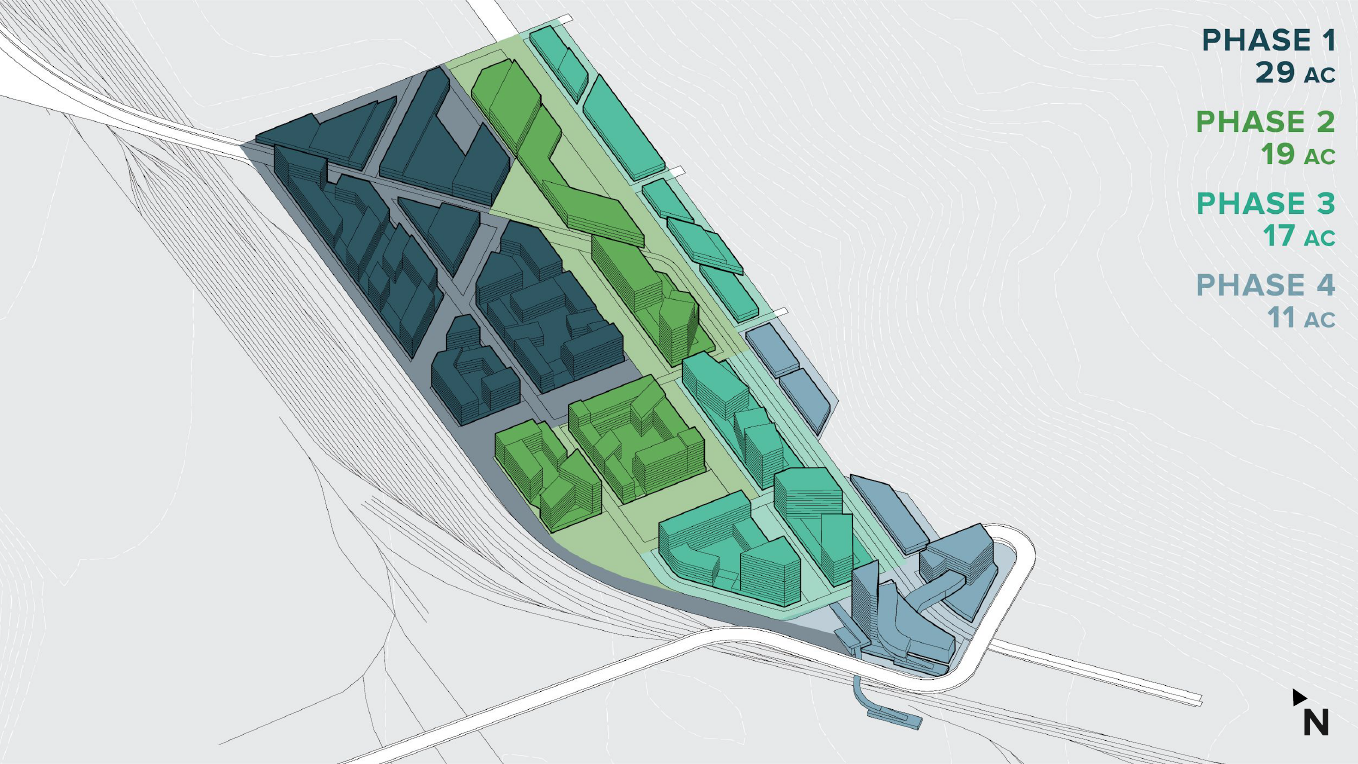 Proposal for "Port District Interbay: Seattle," first-place winner in the GSD's 2018 Plimpton-Poorvu Design Prize