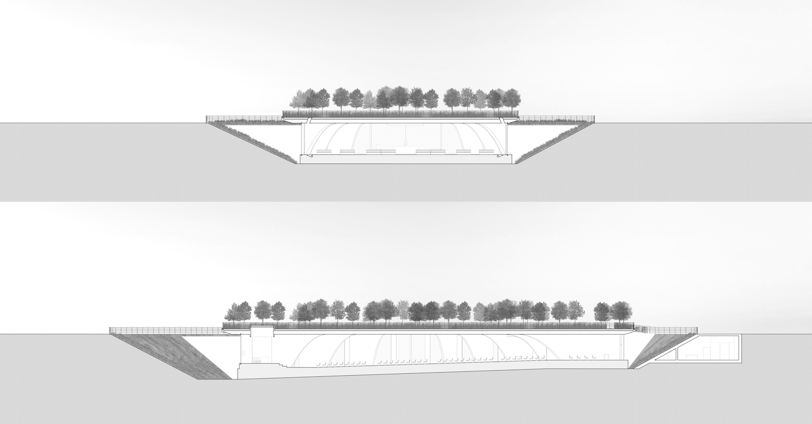 Project image from Stanislas Chaillou's "Our Lady of the Fields," developed for Spring 2017 seminar "Making Sacred Space"