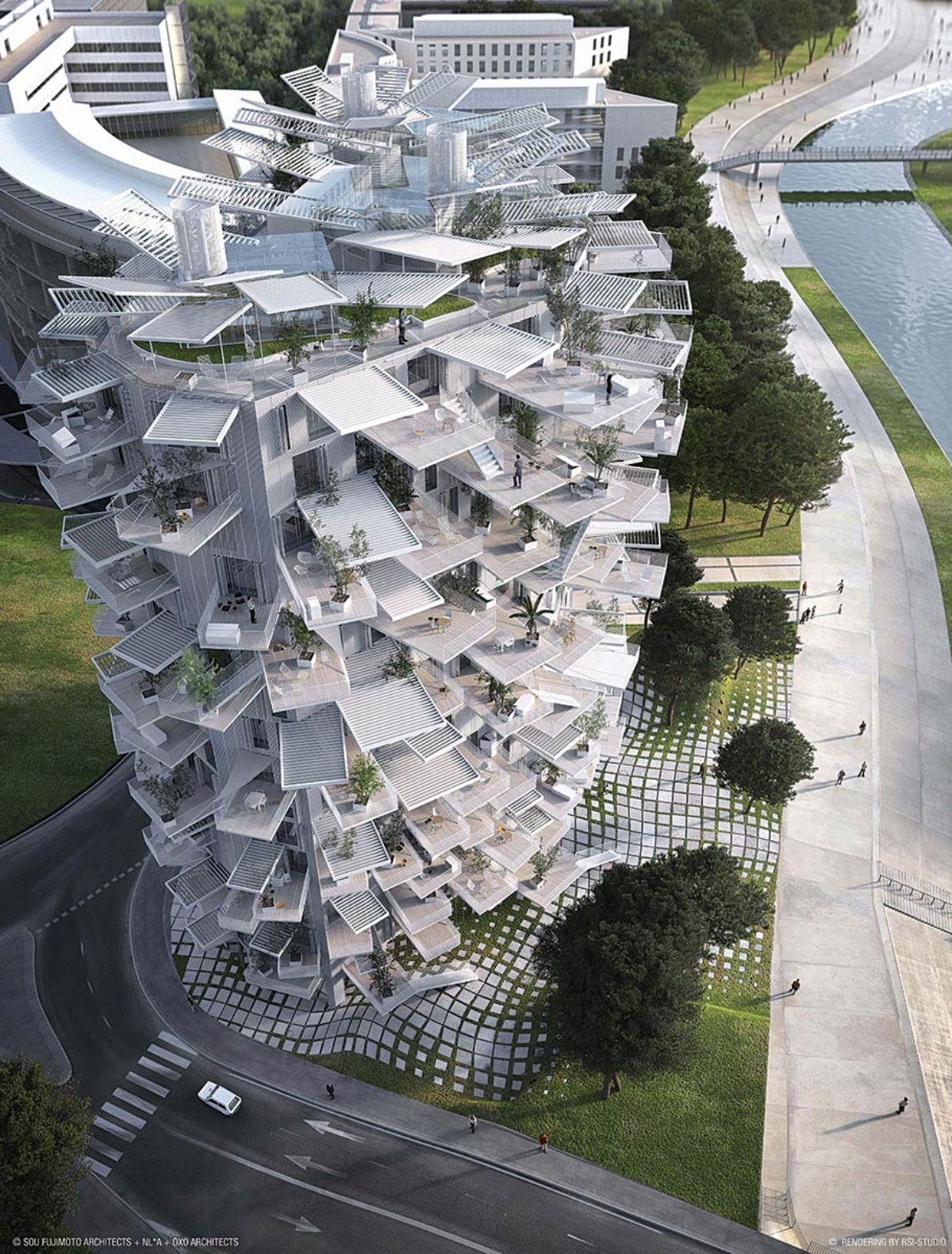 Sou Fujimoto's L'Arbre Blanc project