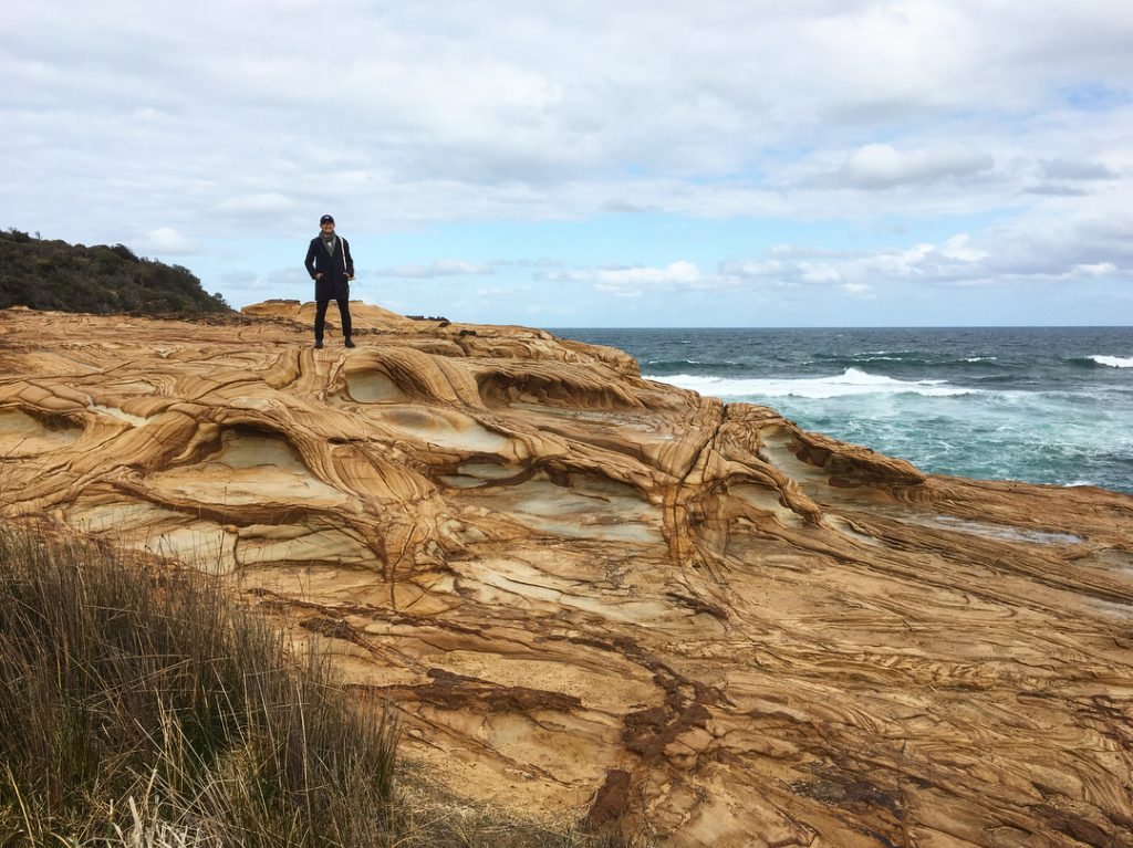 Sonny Xu in Bouddi National Park.