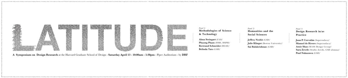 Latitude Symposium poster