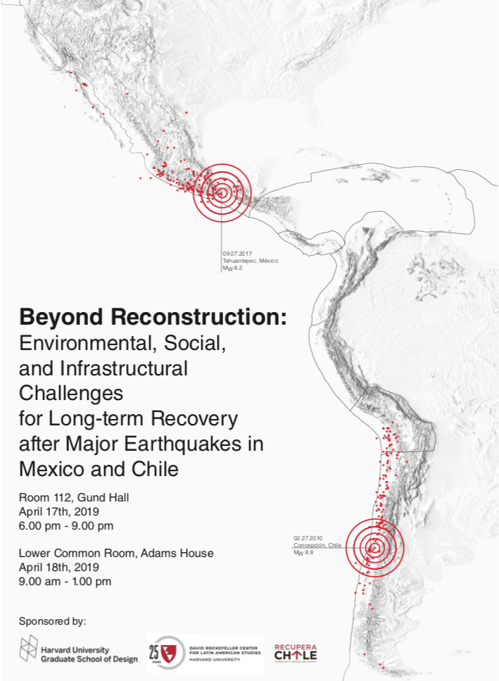 Urban map of Mexico and Chile