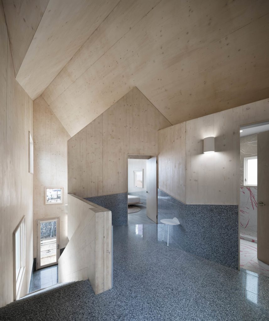 Interior view of Jennifer Bonner's Haus Gables