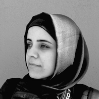 black and white headshot of Somayeh Chitchian