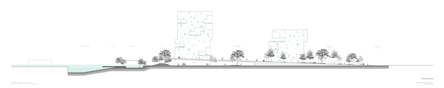 Site Section - Flood
