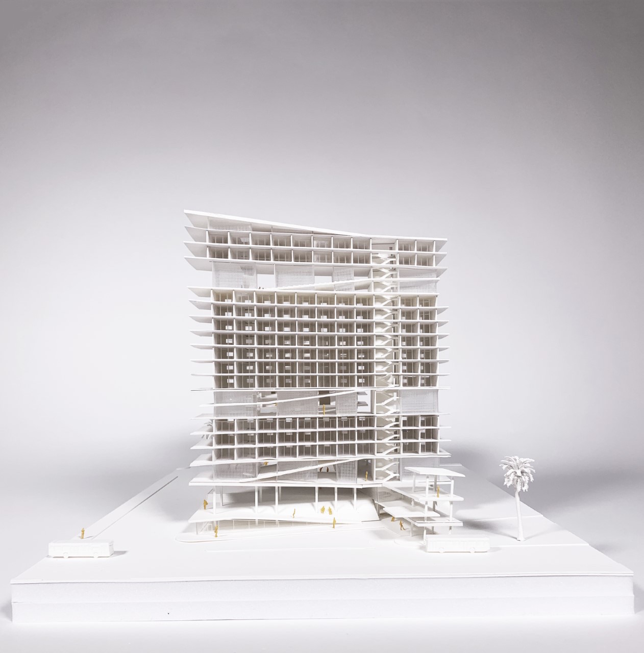 Final model of Aria Griffin's proposed project