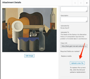 Image of WordPress Attachment Details