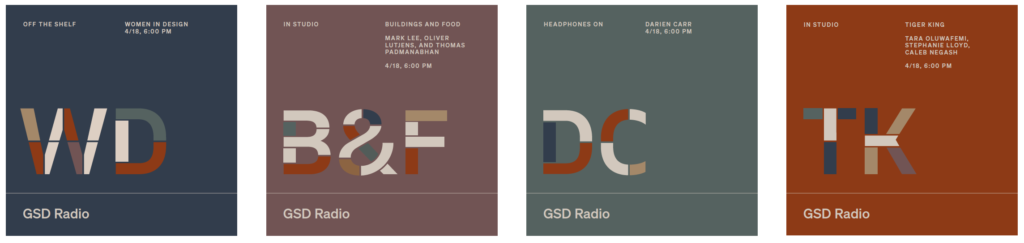 GSD Radio episode covers