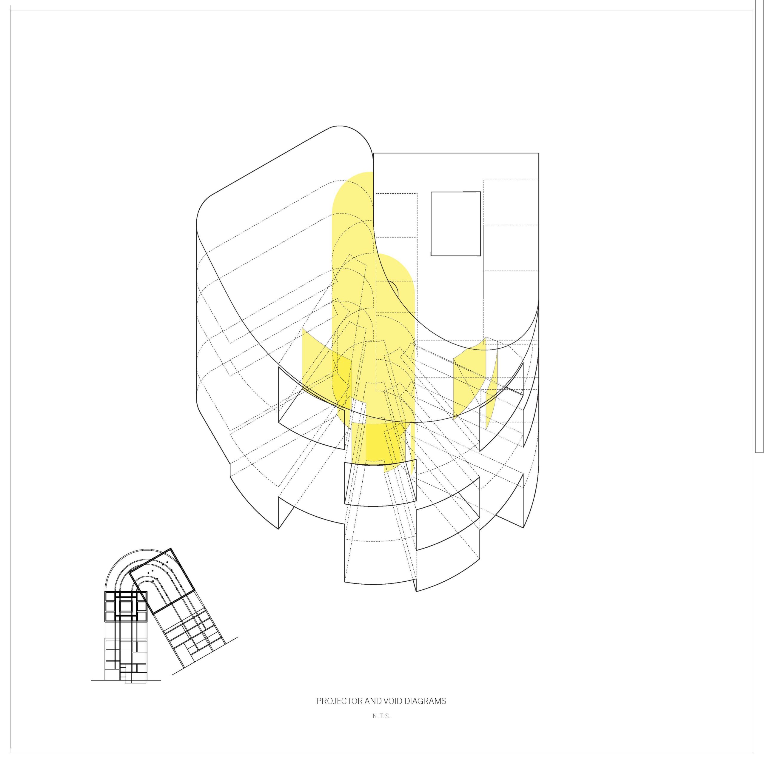 projector and void diagram