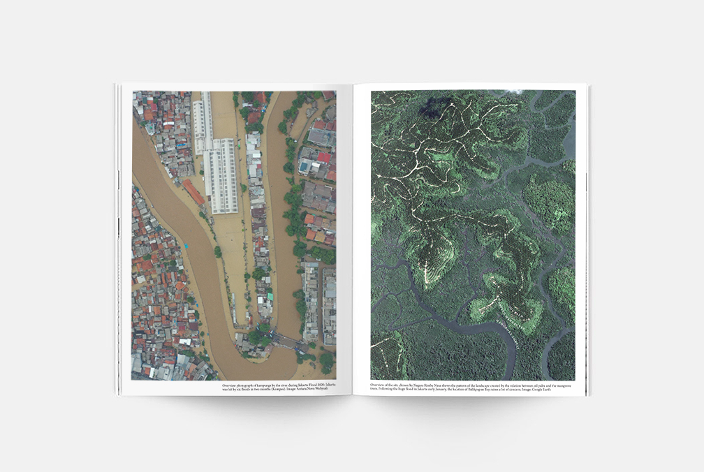 Sinking Jakarta versus proposed location for the new capital