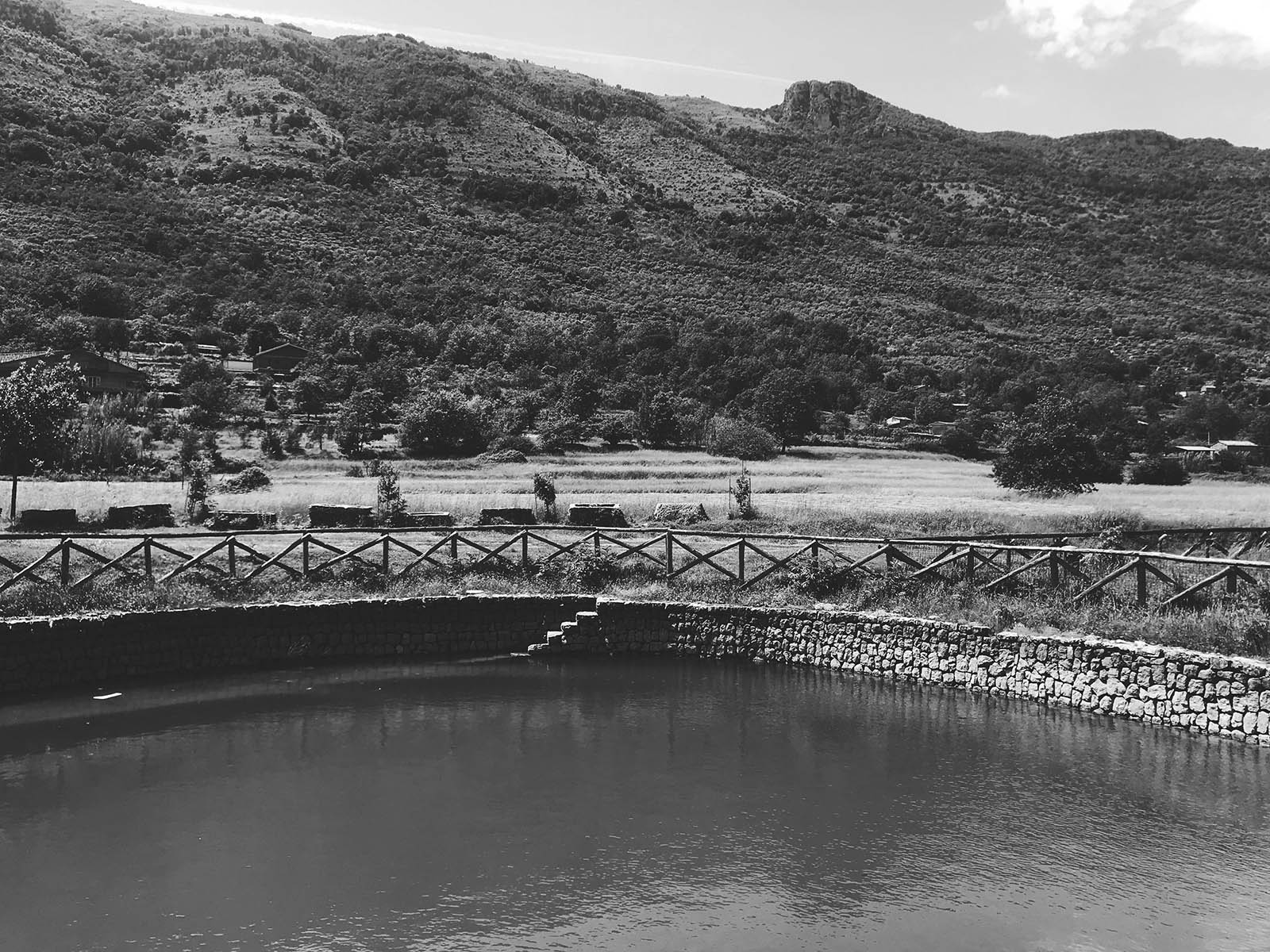 Drystone Well in Vallecorsa_s Valley Bed