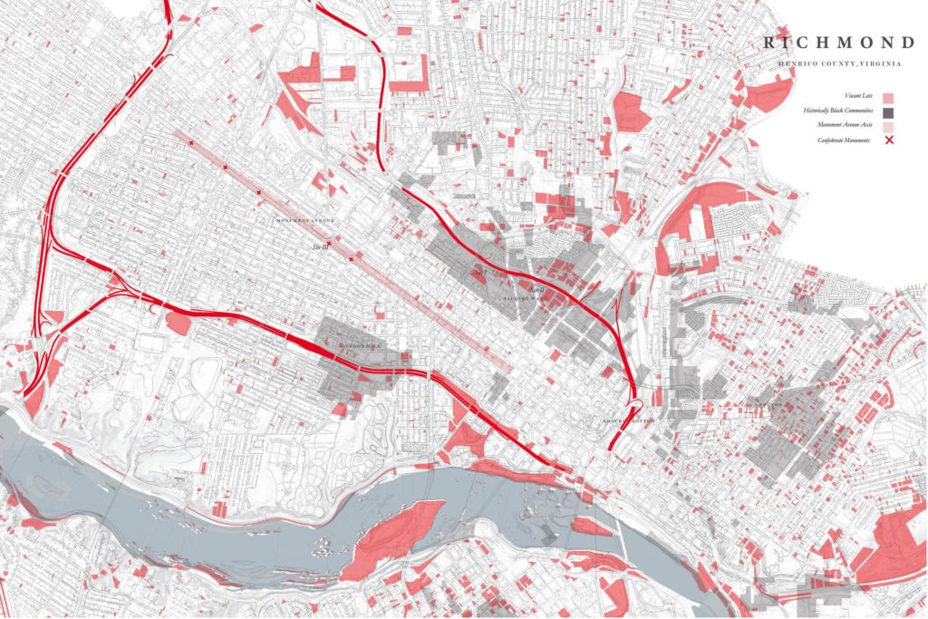 map of Richmond, VA