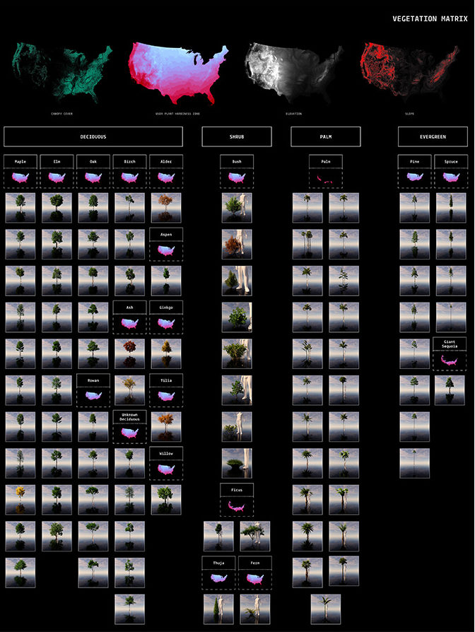 vegetation matrix