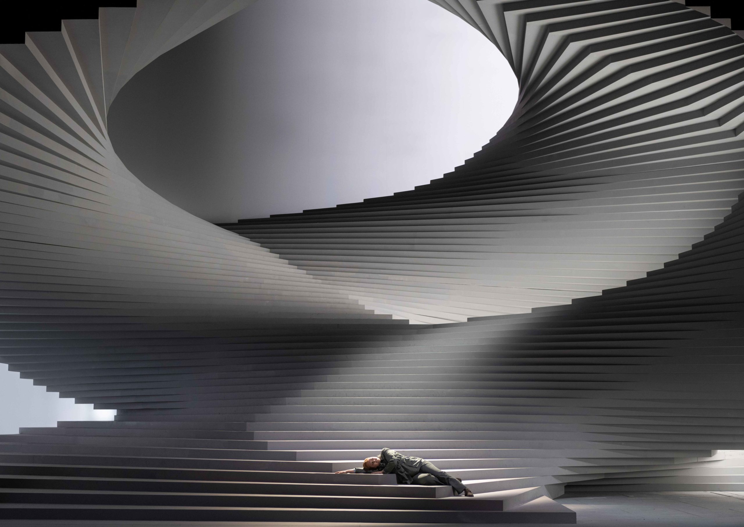 Barkow Leibinger's set for the Fidelio opera in Vienna