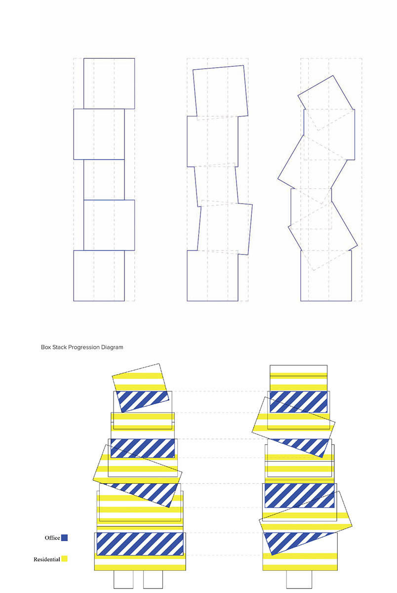 Aryan Khalighy used a simulation of stacked boxes to explore CLT tectonics