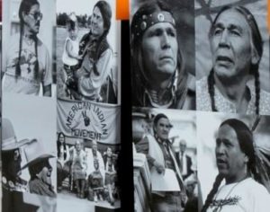 Image of montaged photographs of Indigenous leaders