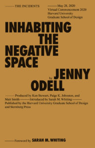 Inhabiting the Negative Space by Jenny Odell