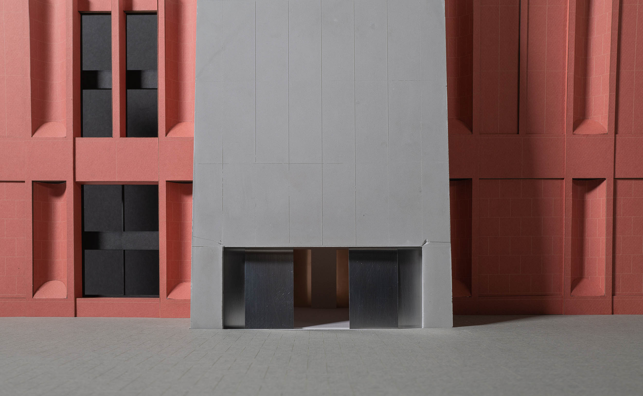 Rendering showing entry