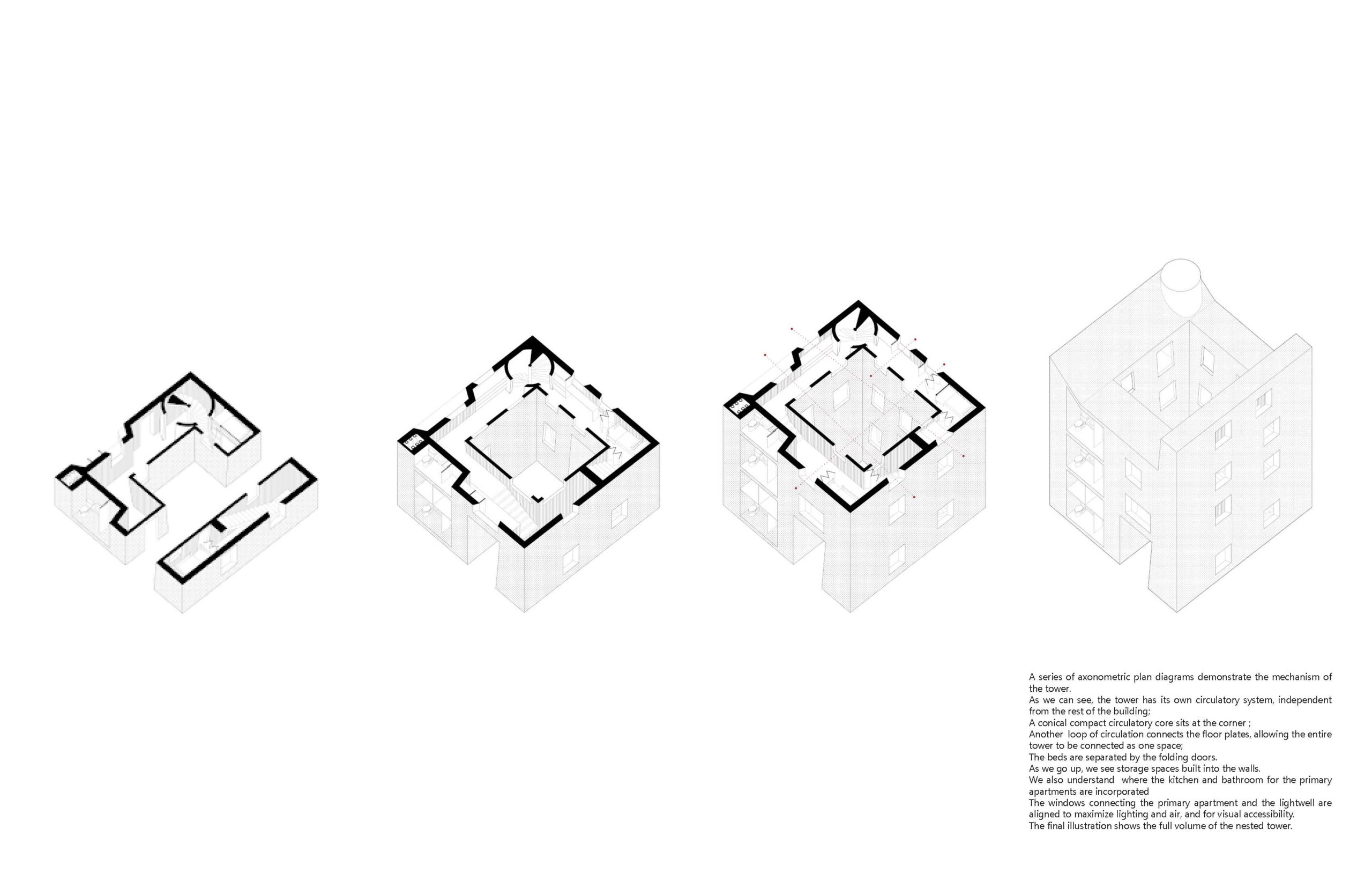 Axonometric diagram