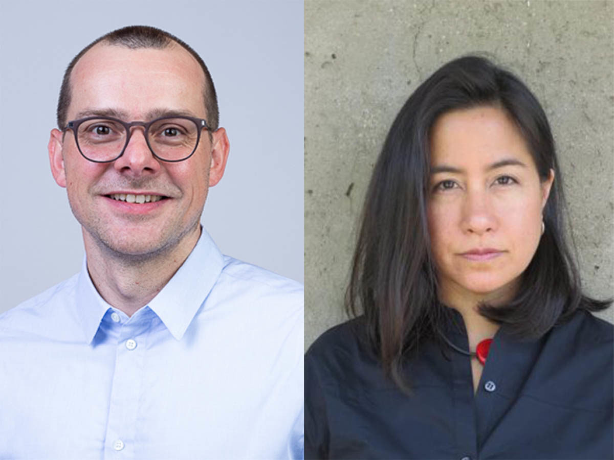 Headshots of Torsten Lange and Ana Maria Leon, side by side.