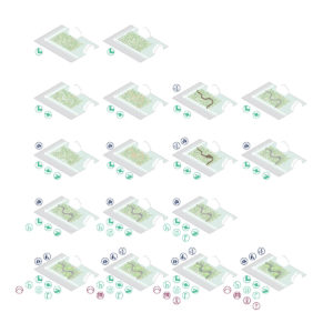 :A matrix of some of the possible combinations of operations that can be produced on a vacant lot to address the physical manifestations of toxic stress in a community.