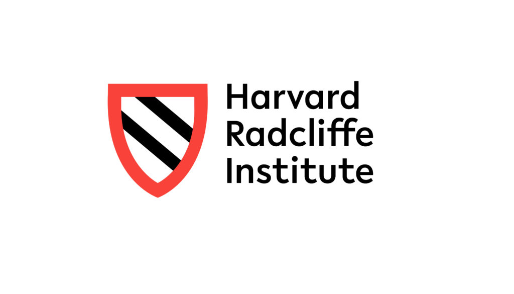 Red and black logo for the Harvard Radcliffe Institute.